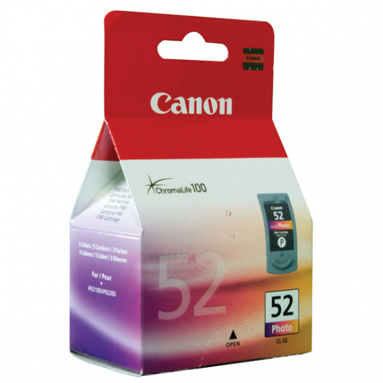 Canon Tri Colour Ink Cartridge - Cyan, Magenta, Yellow (0619B001) 